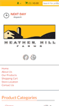 Mobile Screenshot of heatherhillfarms.com